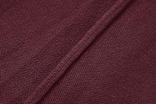 MAGNIVIT Men's Sweater Quarter Zip Pullover Fall Winter Spring Polo Sweatshirts