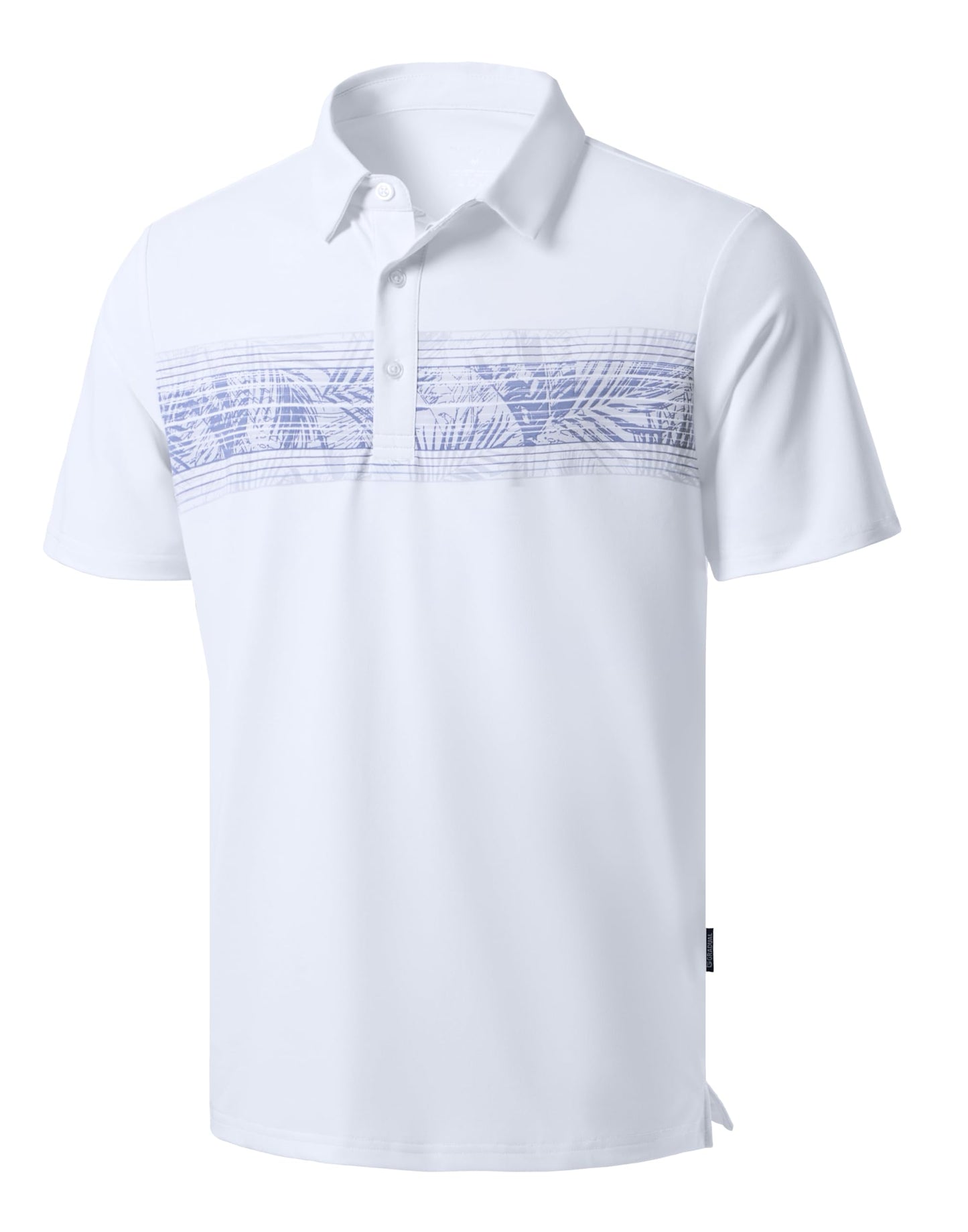 Men's Golf Shirts Dry Fit Moisture Wicking Performance Short Sleeve Collared Polo Shirts for Casual Athletic Business