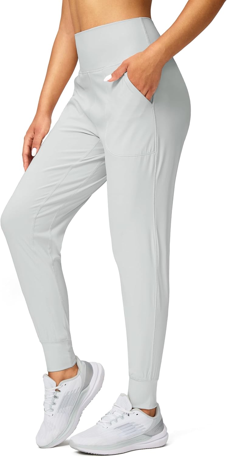 G Gradual Women's Joggers High Waisted Yoga Pants with Pockets Loose Leggings for Women Workout, Athletic, Lounge