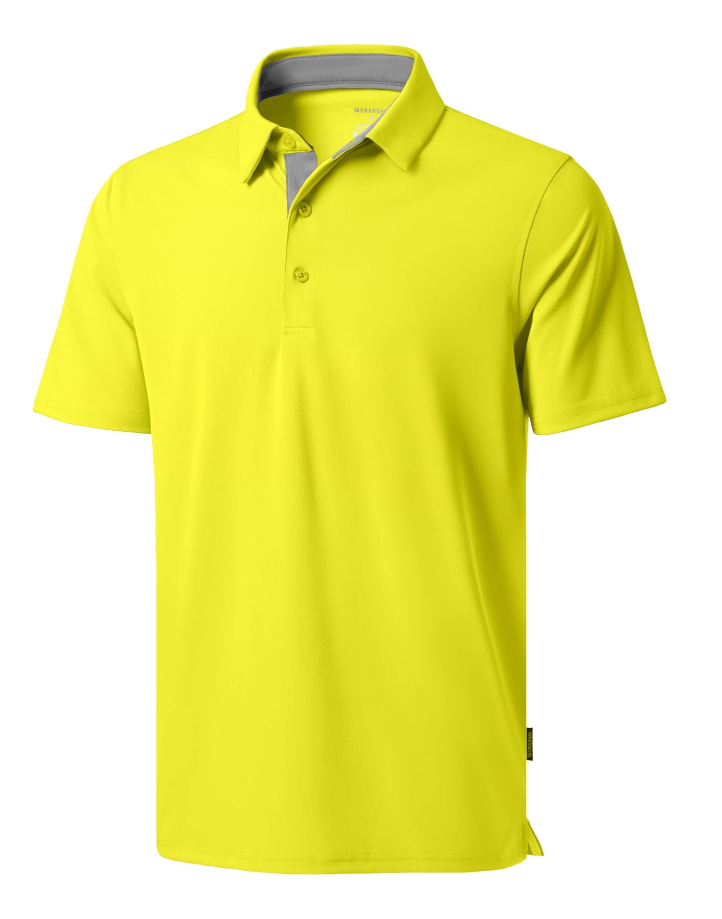 Men's Golf Shirts Dry Fit Moisture Wicking Performance Short Sleeve Collared Polo Shirts for Casual Athletic Business