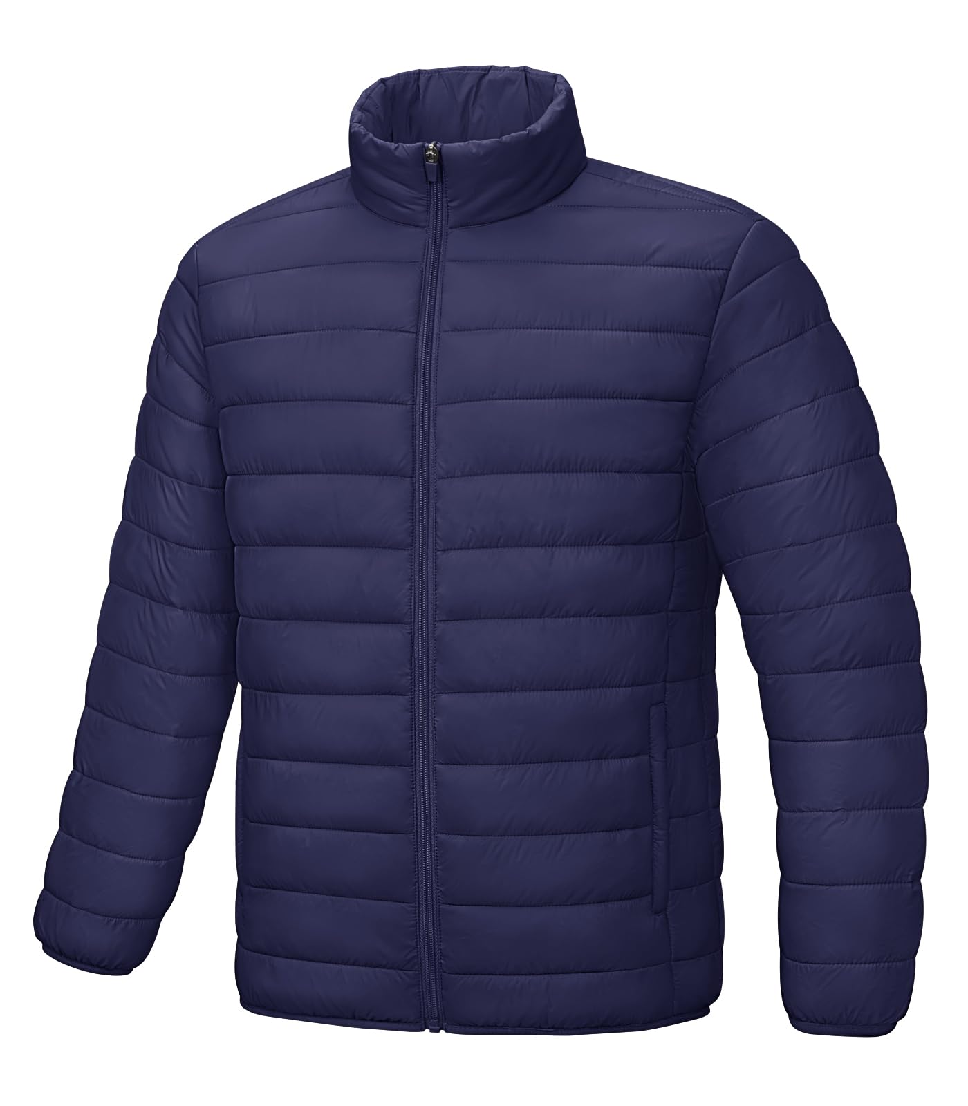 MAGNIVIT Men's Puffer Jackets Lightweight Warm Winter Coat Water-Repellent Windbreaker Insulated Quilted Packable Jacket