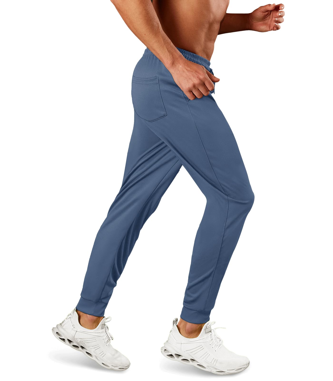 MAGNIVIT Men's Lightweight Joggers Sweatpants with Pockets Breathable Quick Dry Athletic for Running Gym Work Out
