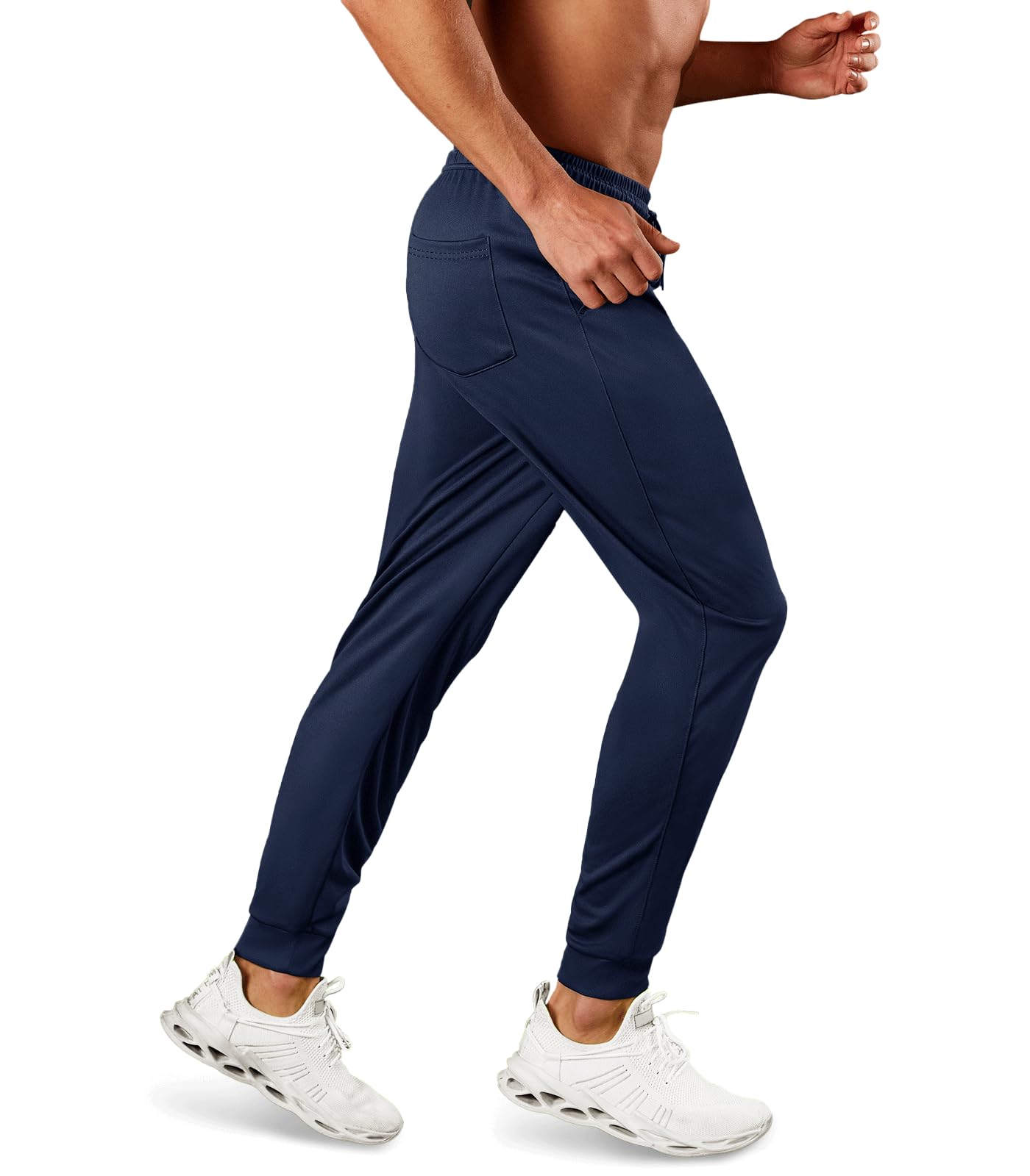 MAGNIVIT Men's Lightweight Joggers Sweatpants with Pockets Breathable Quick Dry Athletic for Running Gym Work Out