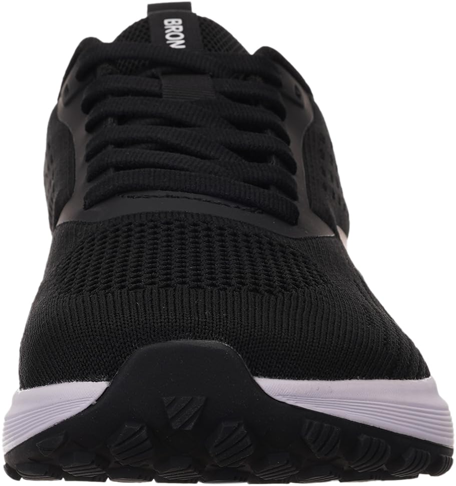 BRONAX Men's Wide Cushioned Supportive Road Running Shoes | Wide Toe Box | Rubber Outsole