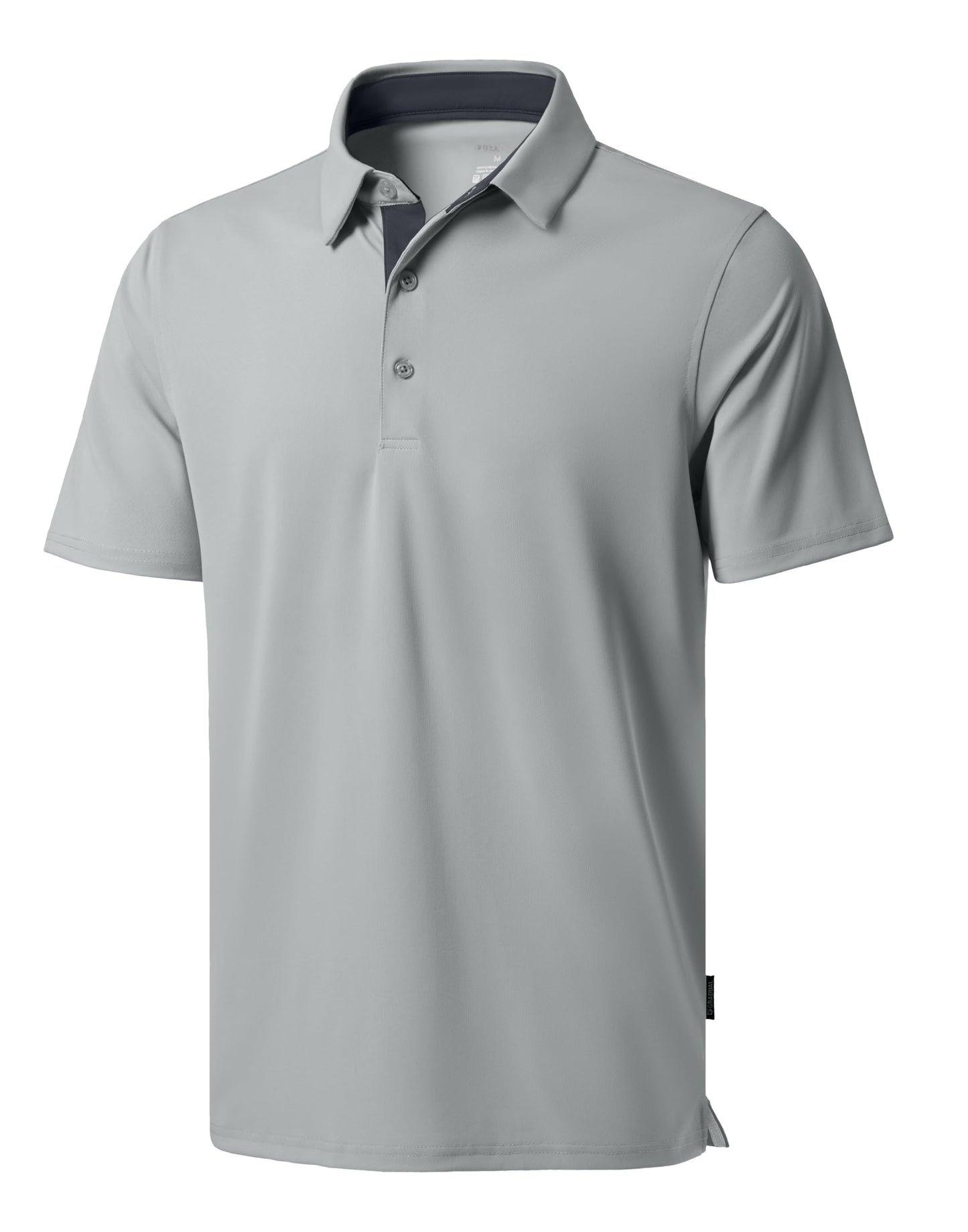 Men's Golf Shirts Dry Fit Moisture Wicking Performance Short Sleeve Collared Polo Shirts for Casual Athletic Business