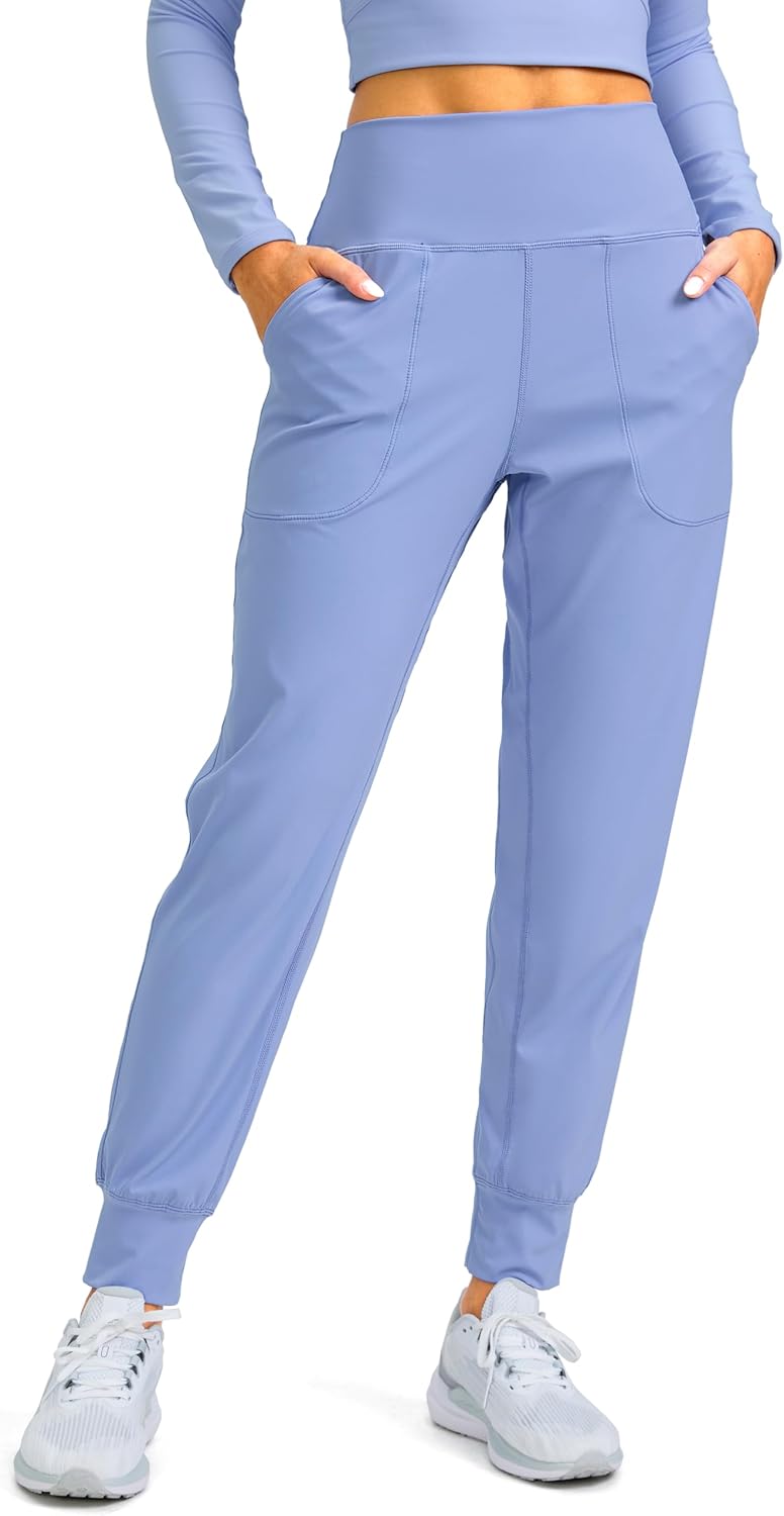 G Gradual Women's Joggers High Waisted Yoga Pants with Pockets Loose Leggings for Women Workout, Athletic, Lounge