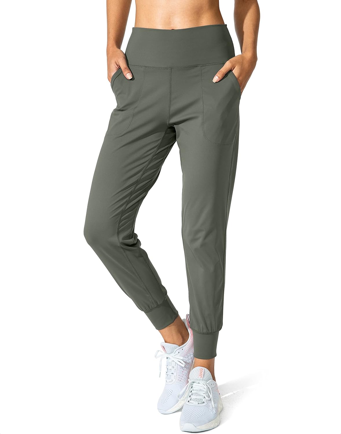 G Gradual Women's Joggers High Waisted Yoga Pants with Pockets Loose Leggings for Women Workout, Athletic, Lounge
