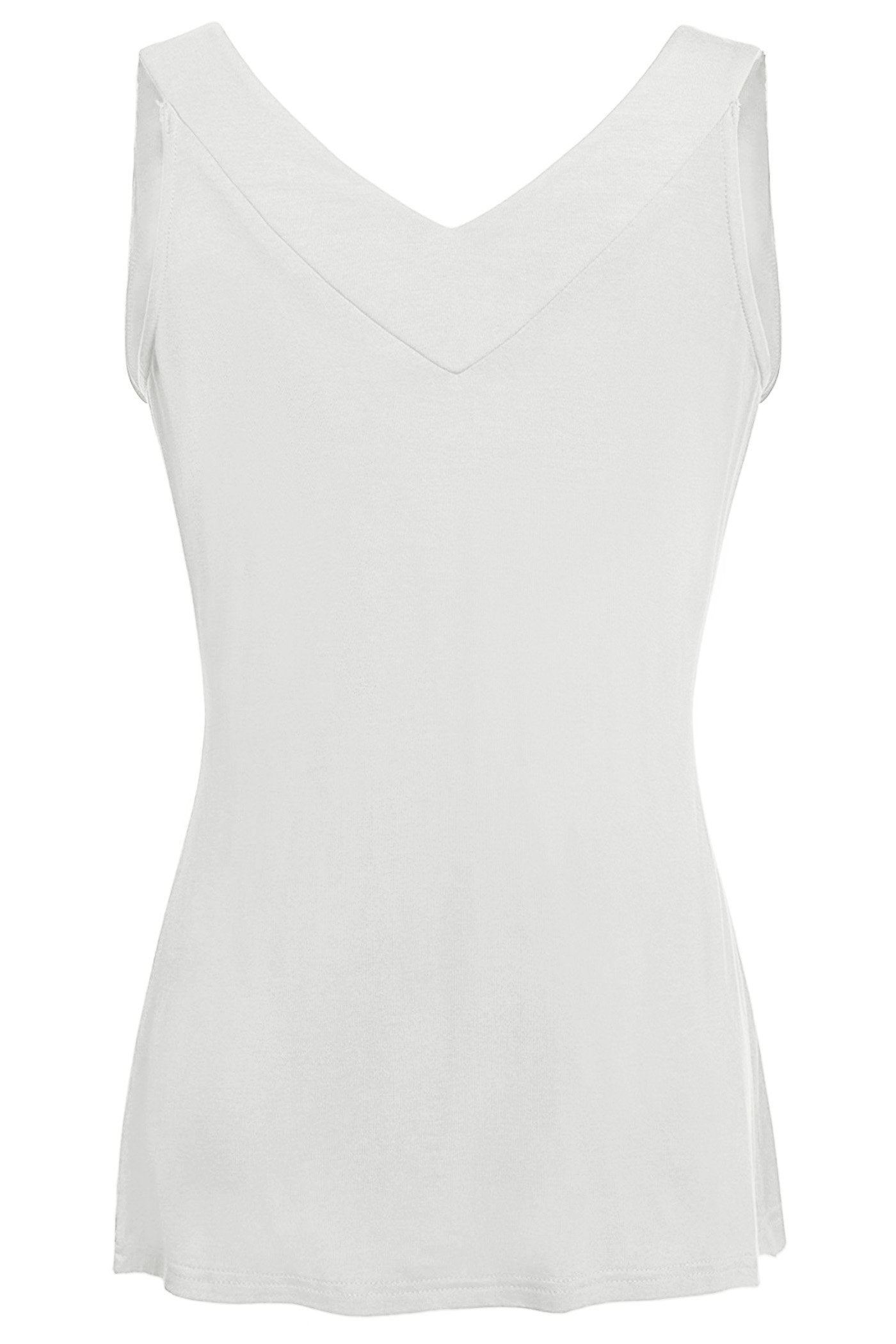 Ninedaily Women Comfy Sleeveless Tunic Top Pleated V Neck Tanks Vest Summer