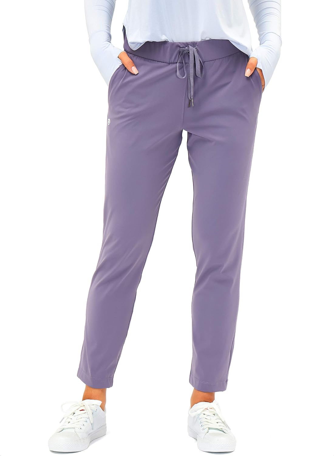 G Gradual Women's Pants with Deep Pockets 7/8 Stretch Ankle Sweatpants for Golf, Athletic, Lounge, Travel, Work