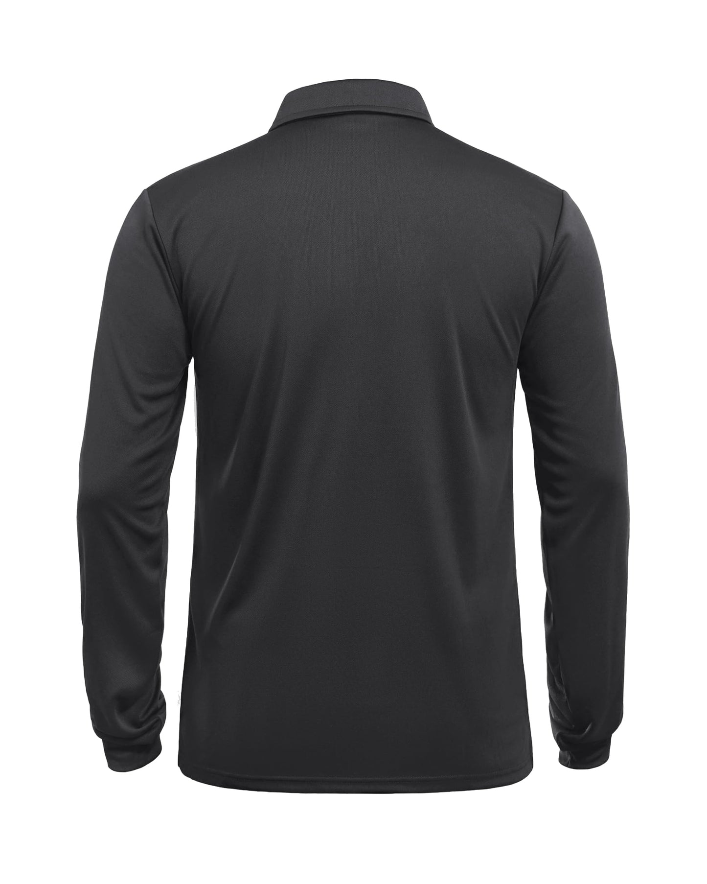 MAGNIVIT Men's Polo Shirts Long Sleeve Quick Dry Performance Shirt Military Tactical Army Combat Polo Shirts