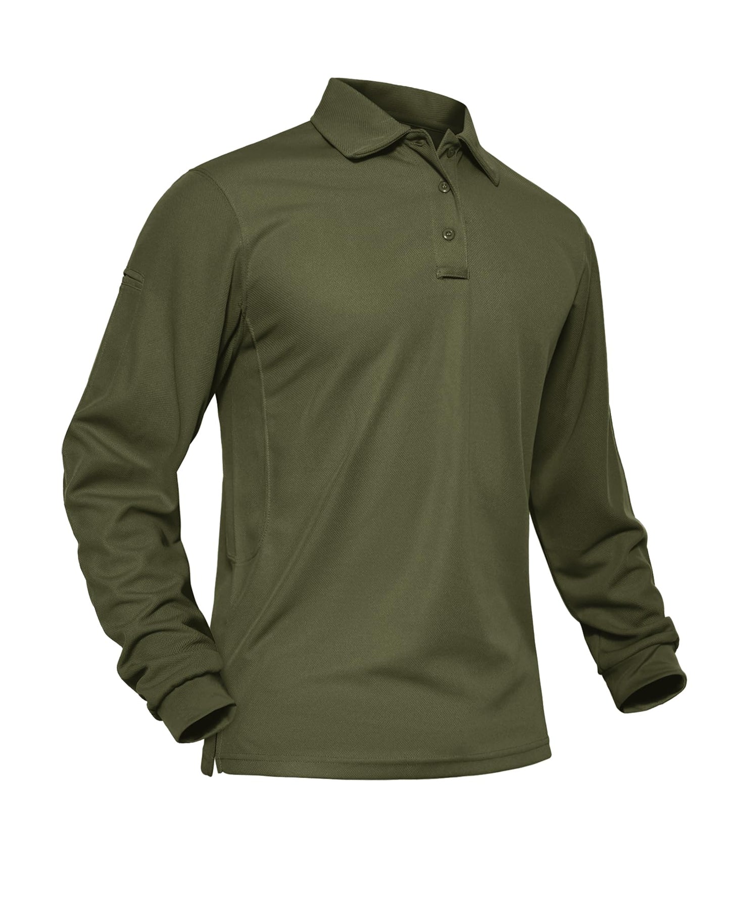MAGNIVIT Men's Polo Shirts Long Sleeve Quick Dry Performance Shirt Military Tactical Army Combat Polo Shirts