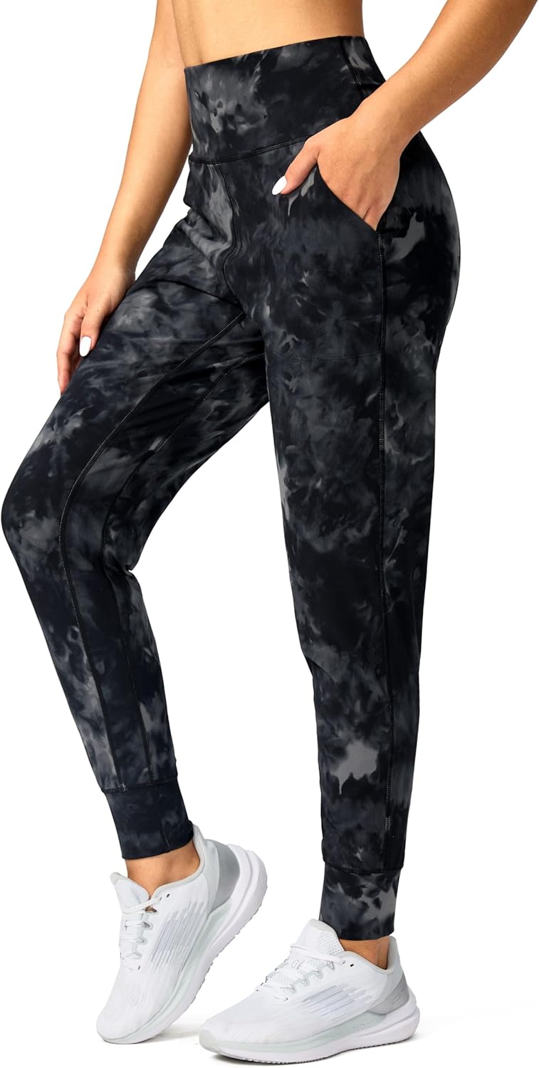 G Gradual Women's Joggers High Waisted Yoga Pants with Pockets Loose Leggings for Women Workout, Athletic, Lounge