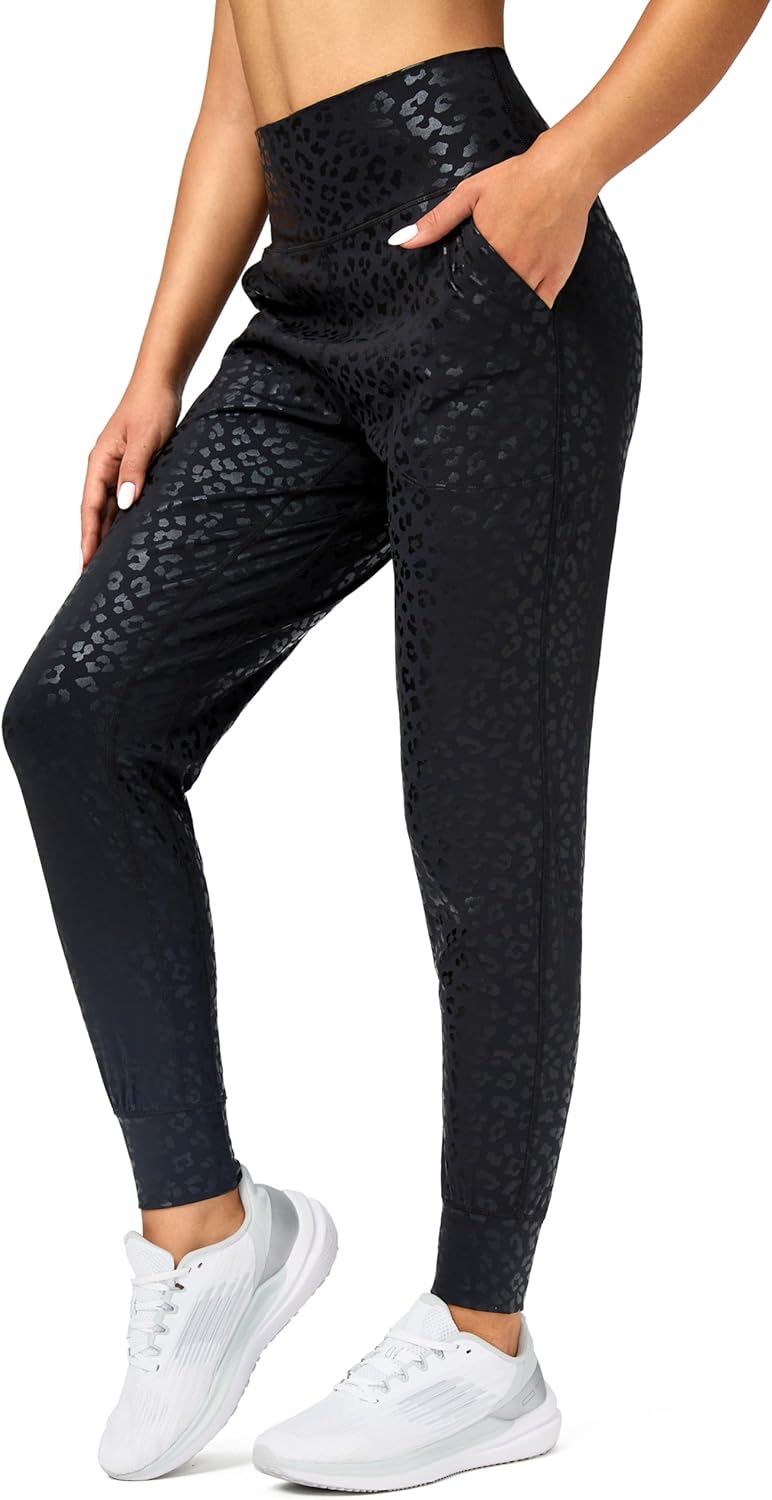 G Gradual Women's Joggers High Waisted Yoga Pants with Pockets Loose Leggings for Women Workout, Athletic, Lounge