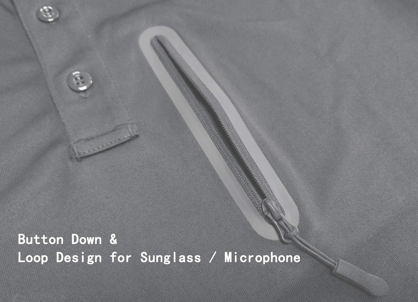 MAGNIVIT Men's Tactical Short and Long Sleeve Polo Shirts Outdoor Performance Military Cargo T-Shirts