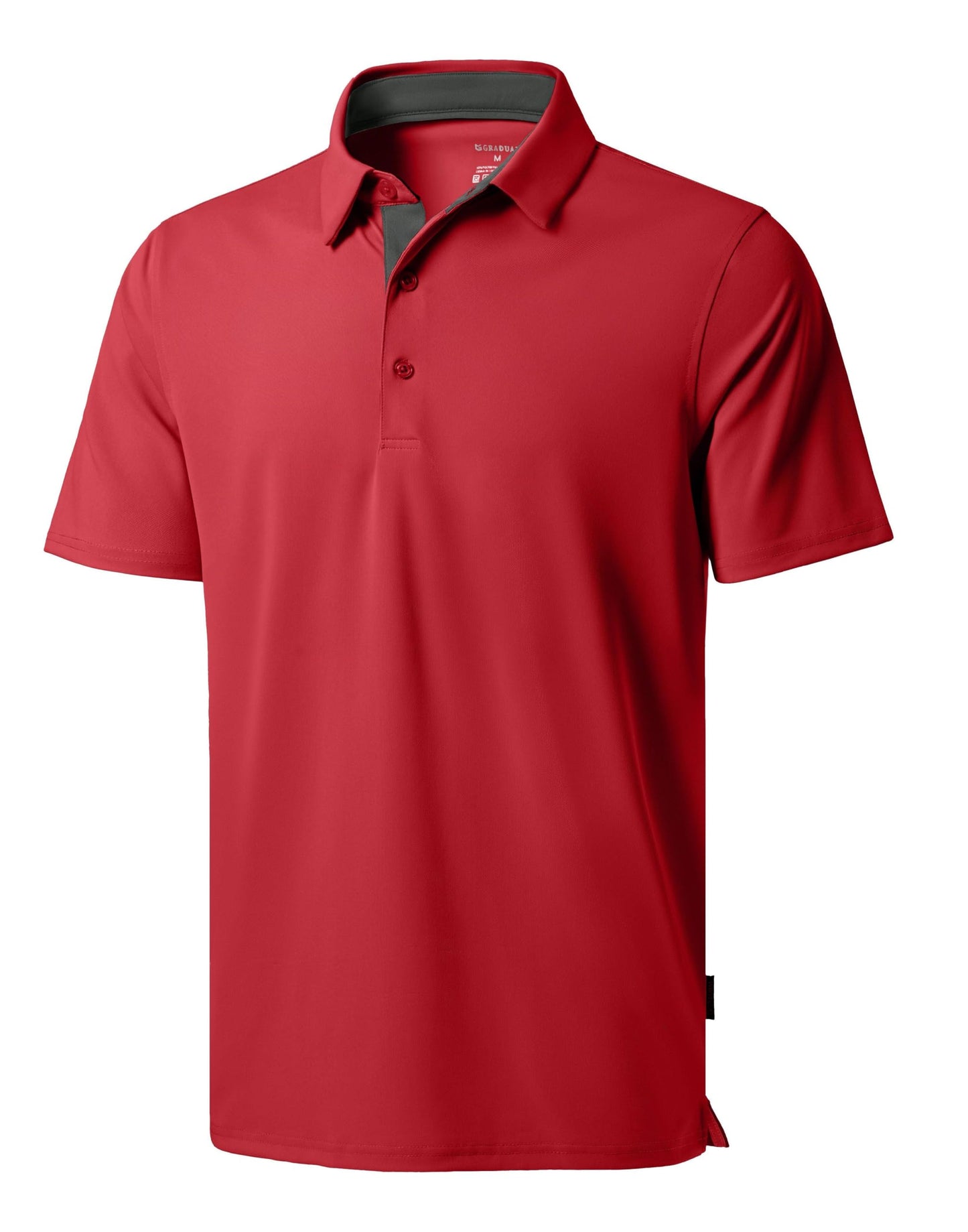 Men's Golf Shirts Dry Fit Moisture Wicking Performance Short Sleeve Collared Polo Shirts for Casual Athletic Business