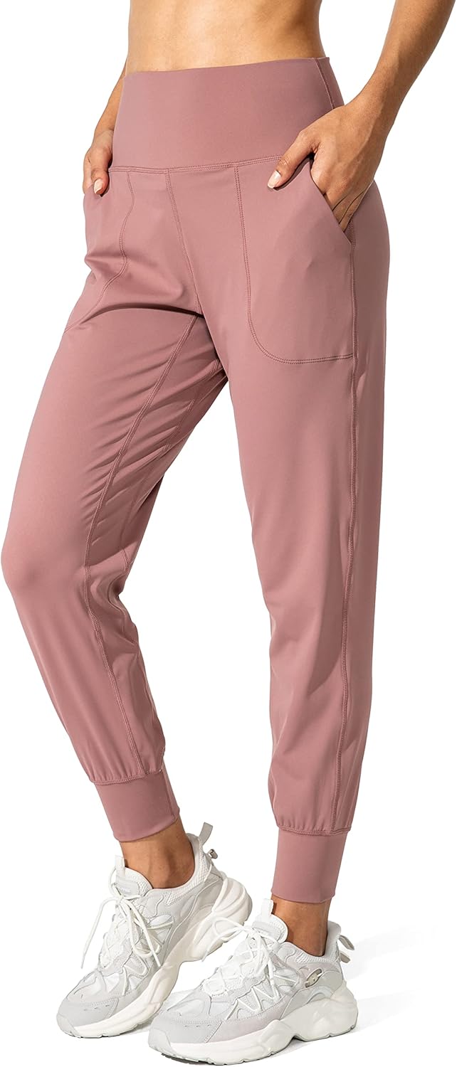 G Gradual Women's Joggers High Waisted Yoga Pants with Pockets Loose Leggings for Women Workout, Athletic, Lounge