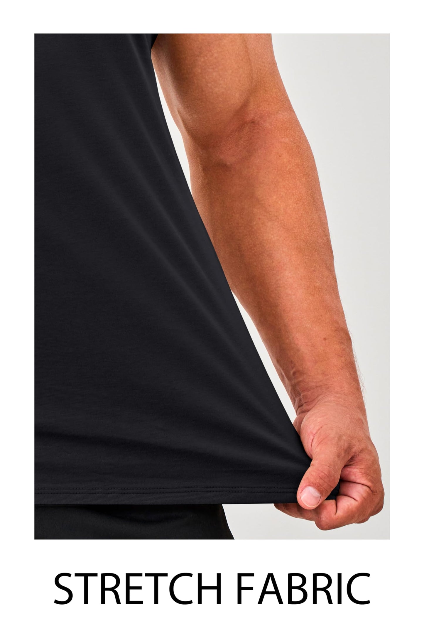 MAGNIVIT Cotton Workout Sleeveless Shirts for Men Quick Dry Muscle Shirt Lightweight Summer Running Tank Tops