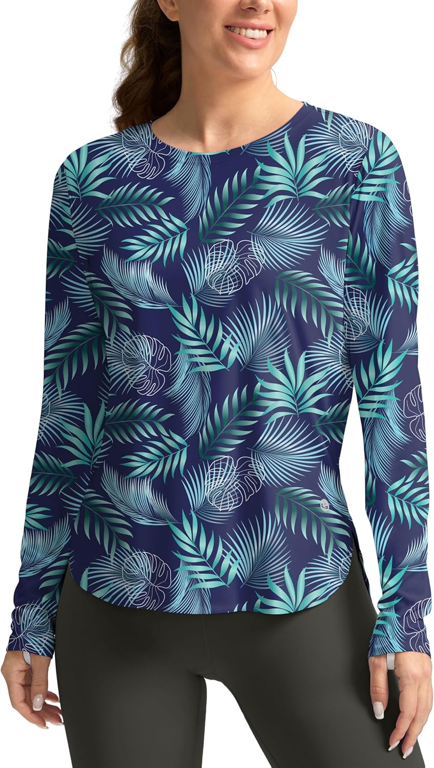 Women's Sun Shirts UPF 50+ Long Sleeve UV Protection Shirt Lightweight Quick Dry Workout Hiking Tops for Women