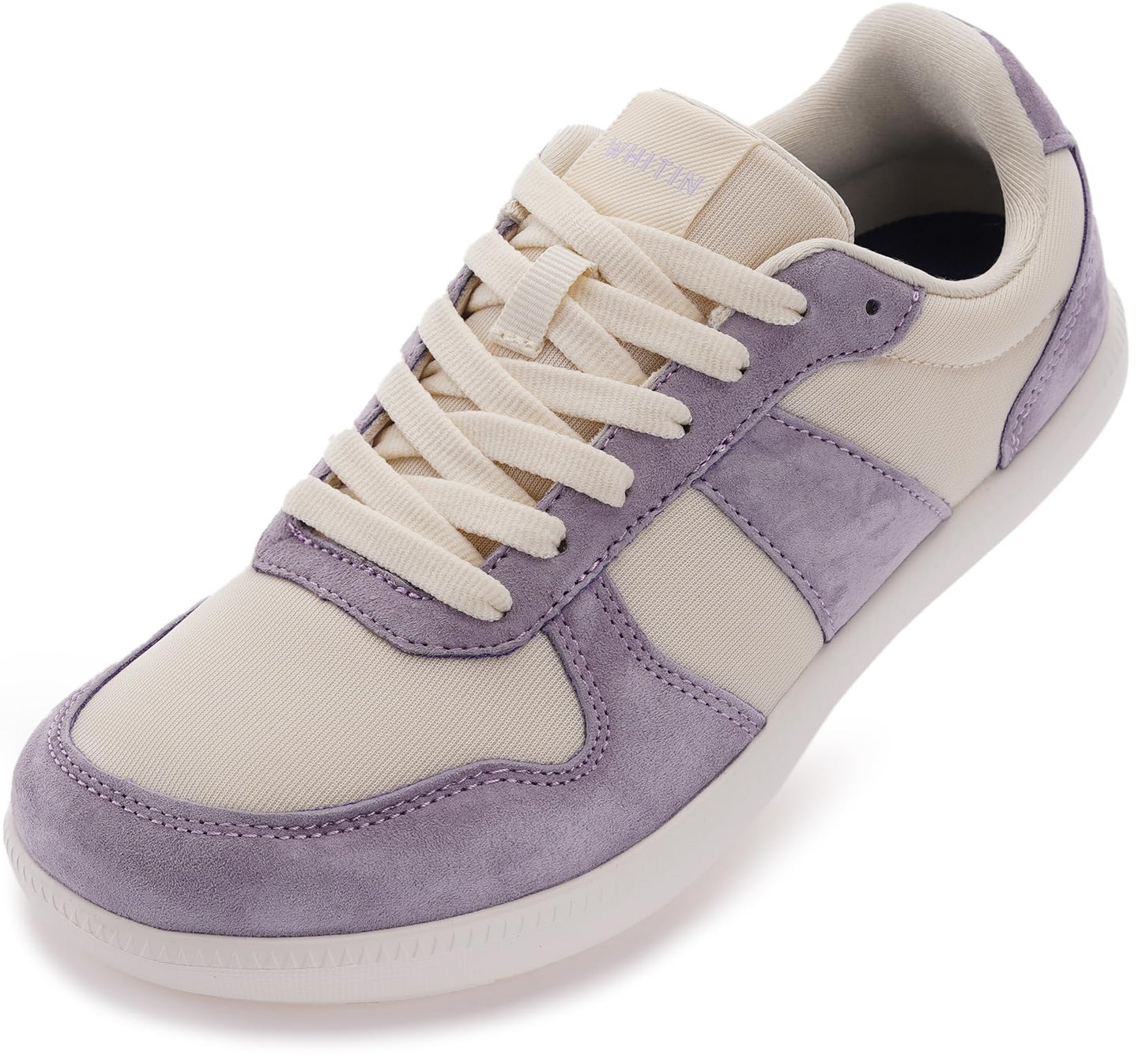 WHITIN Women's Wide Causal Shoes | Ultralight Fashion Sneakers | Zero Drop