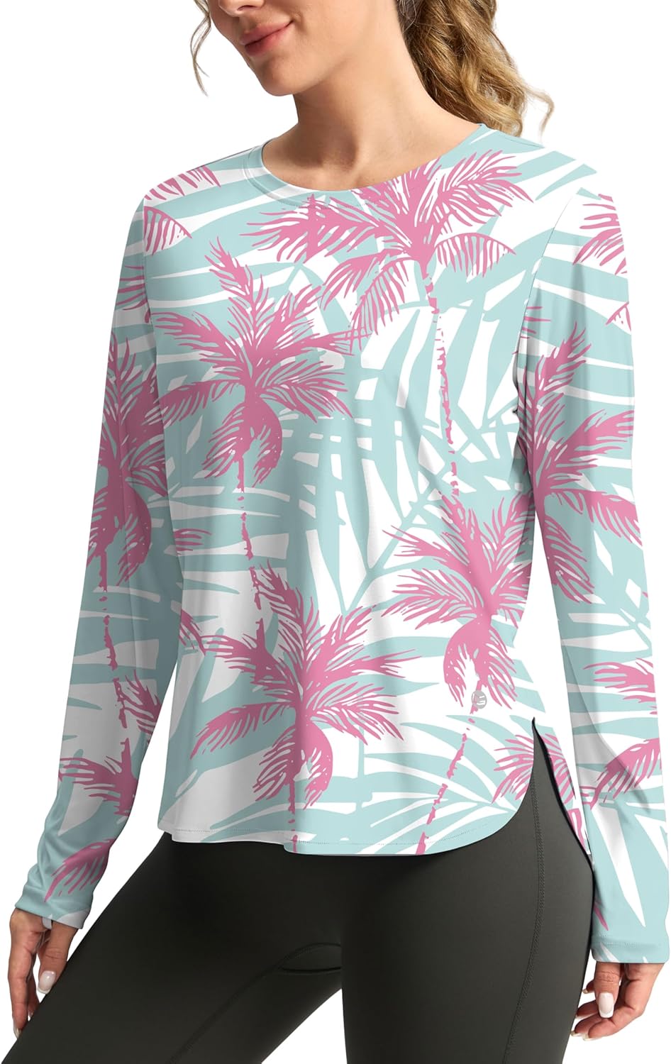Women's Sun Shirts UPF 50+ Long Sleeve UV Protection Shirt Lightweight Quick Dry Workout Hiking Tops for Women