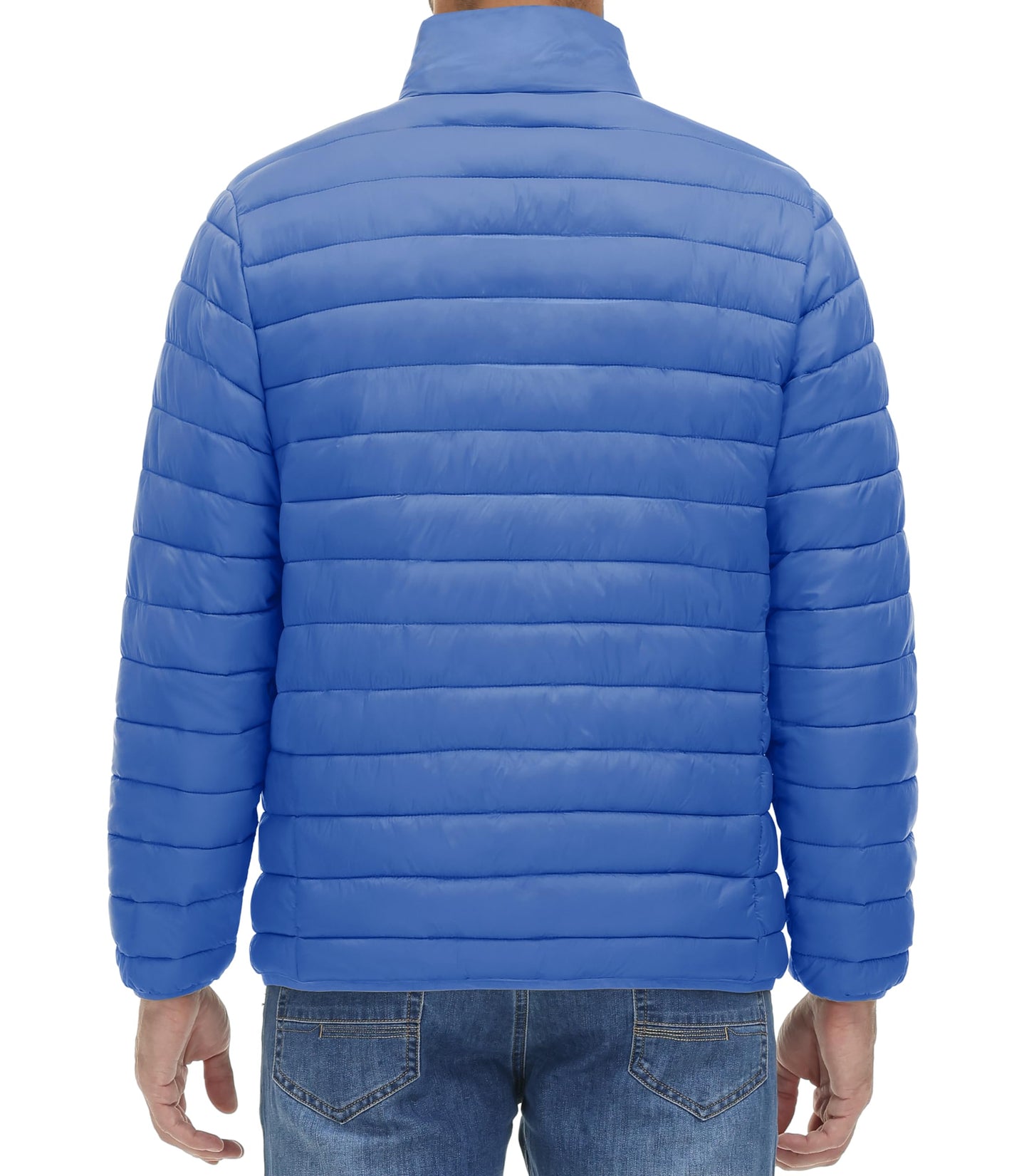 MAGNIVIT Men's Puffer Jackets Lightweight Warm Winter Coat Water-Repellent Windbreaker Insulated Quilted Packable Jacket