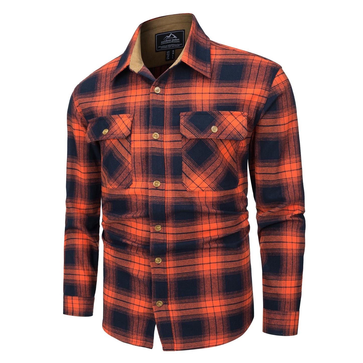 MAGNIVIT Men's Button Down Regular Fit Long Sleeve Plaid Flannel Casual Shirts