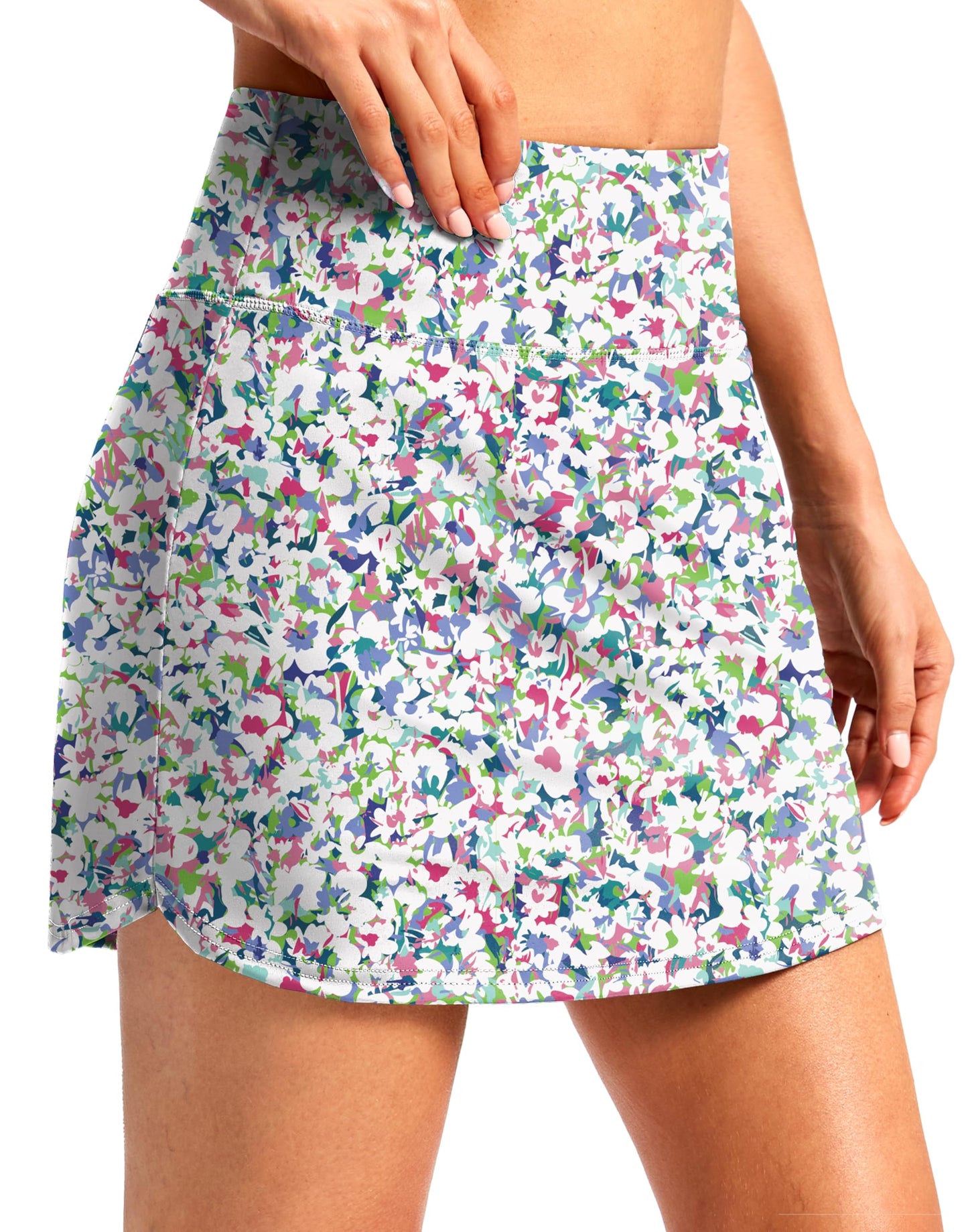 G Gradual Skorts for Woman Golf Skirt High Waisted with 2 Inner Pockets Built-in Shorts Stretchy for Tennis Summer Casual