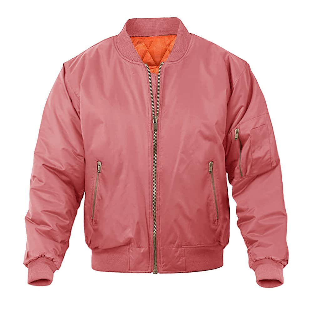 MAGNIVIT Men's Bomber Jacket Casual Fall Winter Military Jacket and Coats Outwear