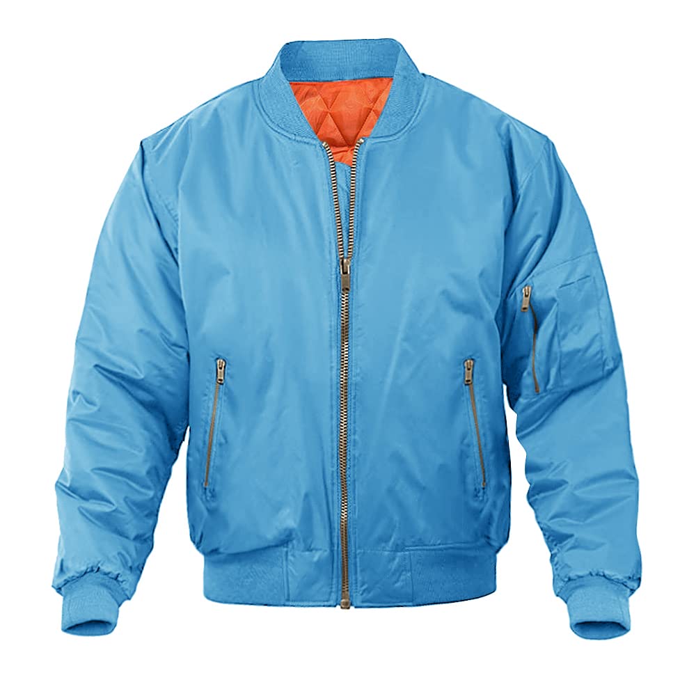 MAGNIVIT Men's Bomber Jacket Casual Fall Winter Military Jacket and Coats Outwear