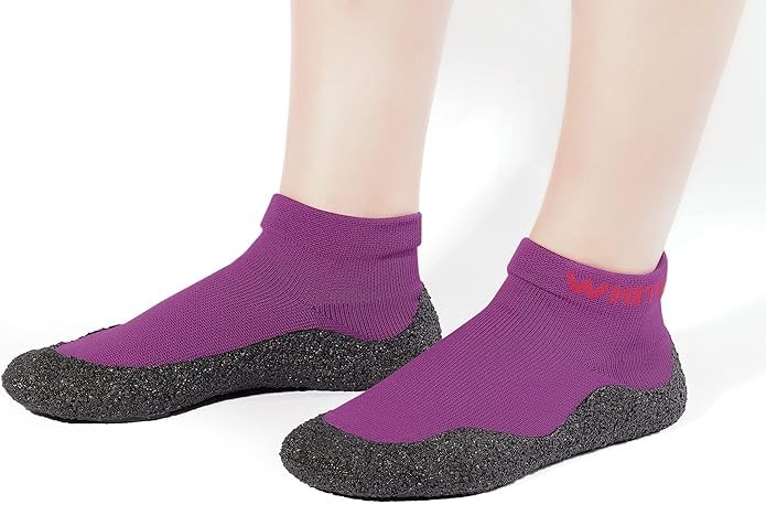 WHITIN Minimalist Barefoot Sock Shoes for Women and Men | Lightweight Eco-friendlier Water Shoes | Multi-Purpose & Ultra Portable
