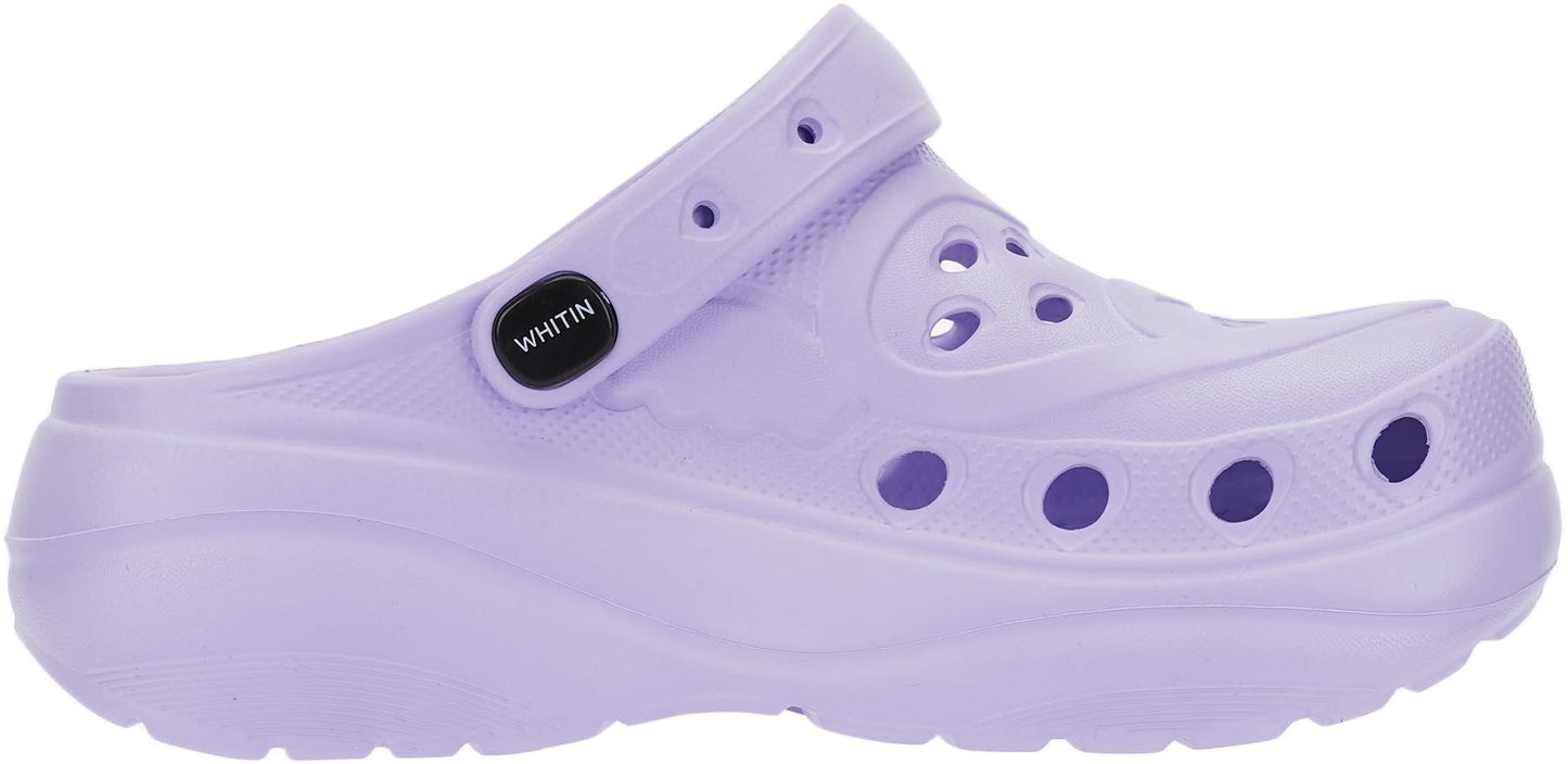 WHITIN Clogs for Women | Thick Sole Cushioned Garden Shoes