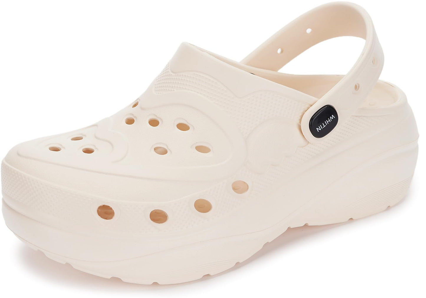 WHITIN Clogs for Women | Thick Sole Cushioned Garden Shoes