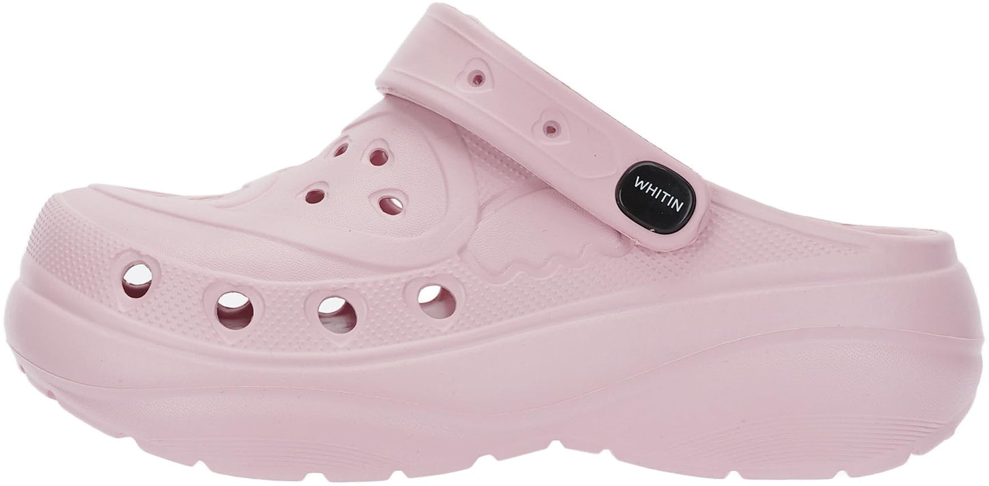 WHITIN Clogs for Women | Thick Sole Cushioned Garden Shoes