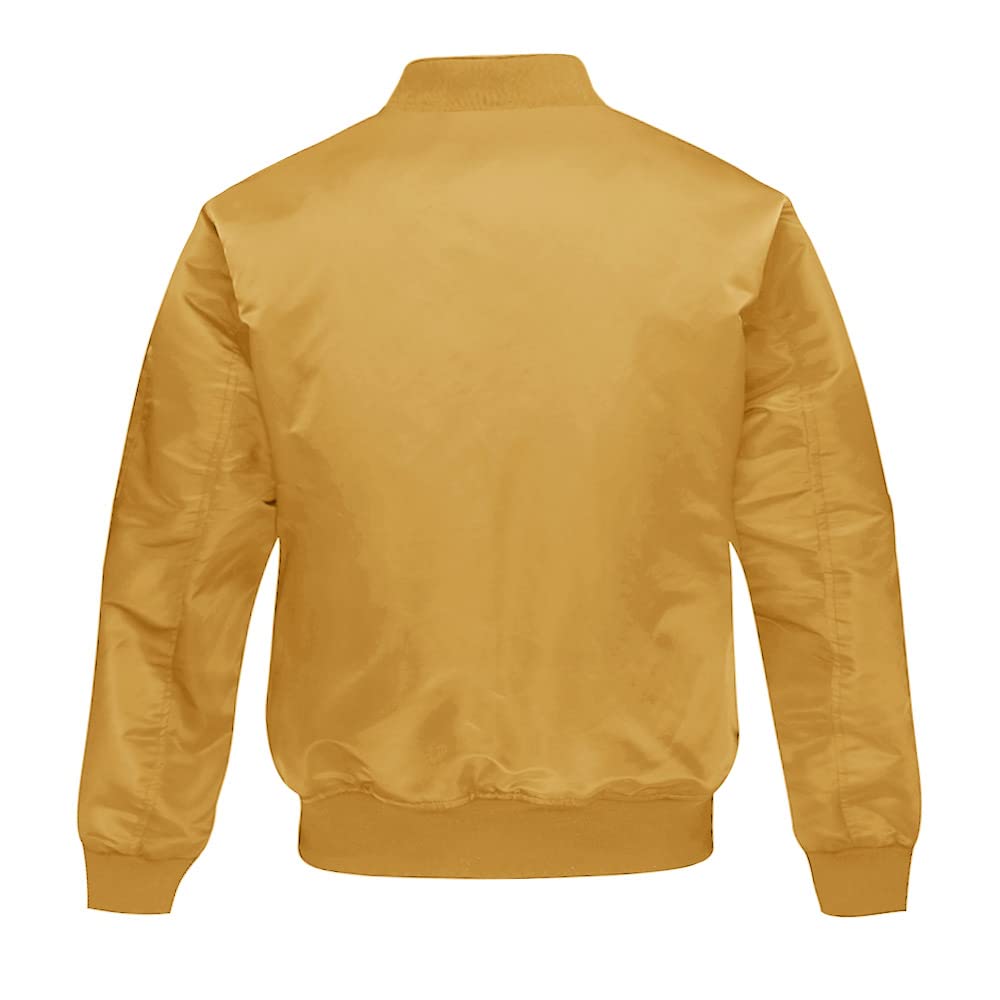MAGNIVIT Men's Bomber Jacket Casual Fall Winter Military Jacket and Coats Outwear