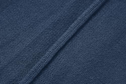 MAGNIVIT Men's Sweater Quarter Zip Pullover Fall Winter Spring Polo Sweatshirts