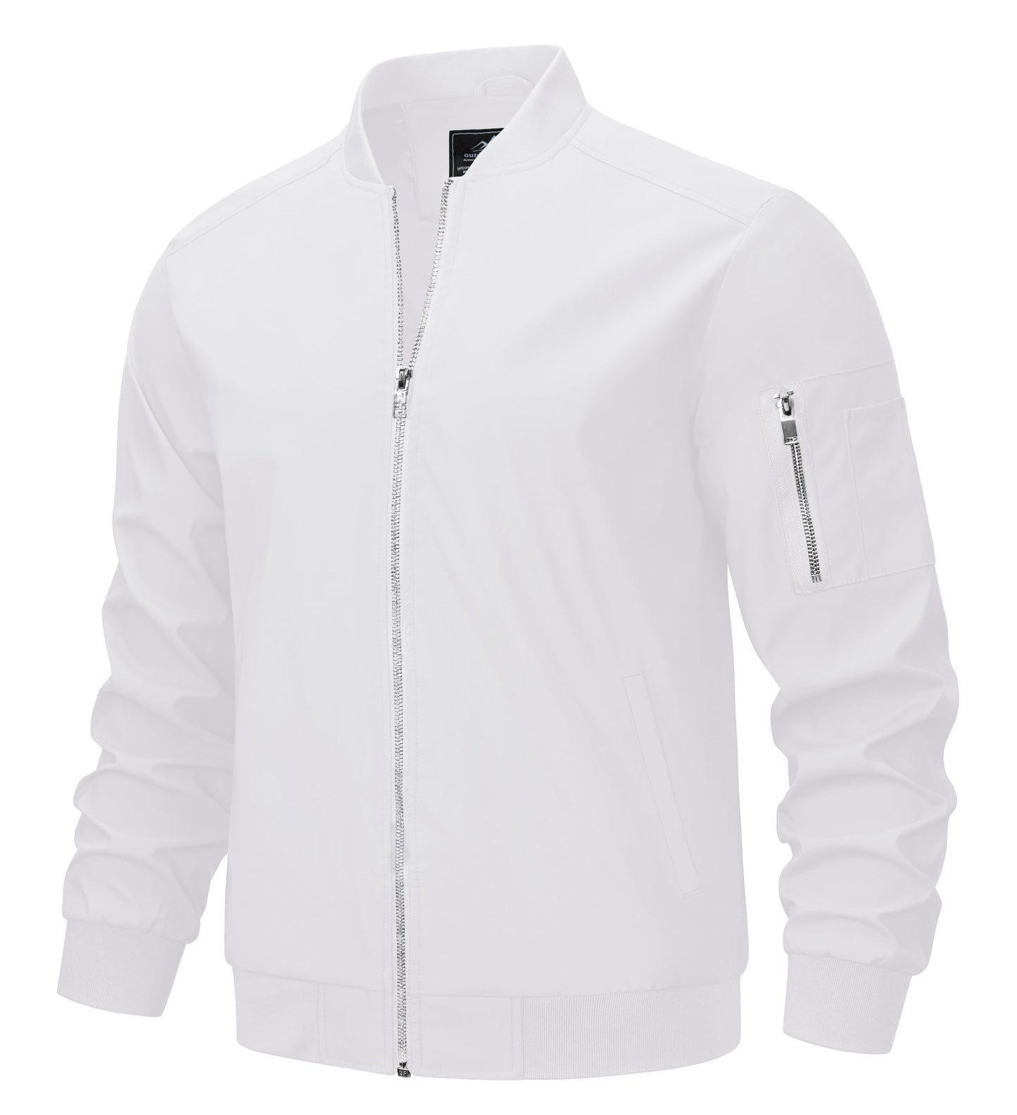 MAGNIVIT Men's Lightweight Bomber Jacket Windbreaker Casual Fall Spring Outdoor Coat