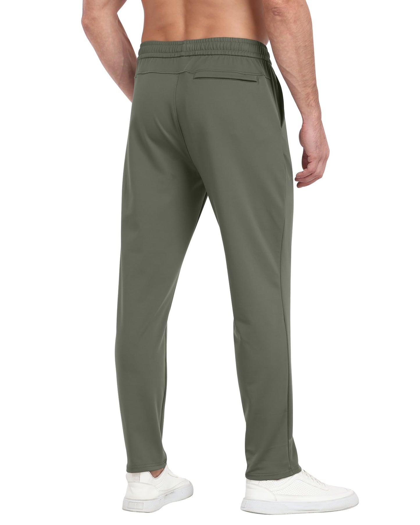 3 Pack Men's Workout Sweatpants with Pockets,Athletic Gym Tapered Joggers Pants for Men Running Pants