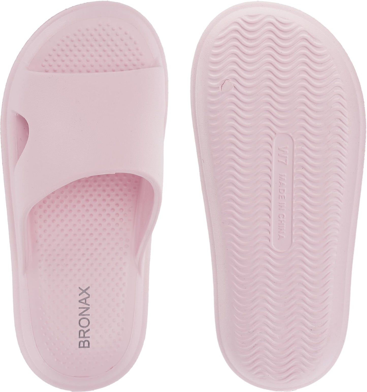 BRONAX House Slippers for Women and Mens | Quick Drying Shower Shoes | Cushioned Sole
