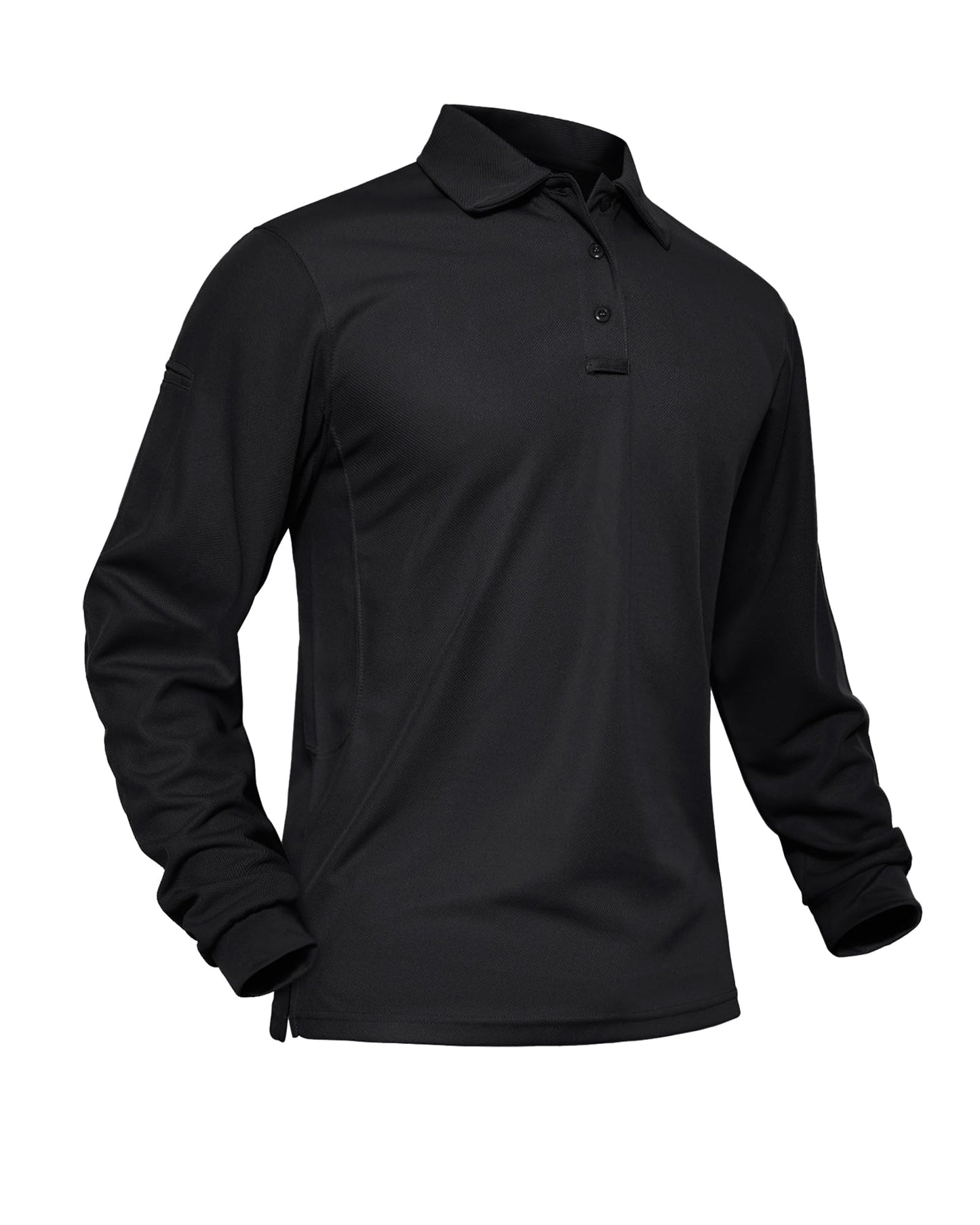 MAGNIVIT Men's Polo Shirts Long Sleeve Quick Dry Performance Shirt Military Tactical Army Combat Polo Shirts