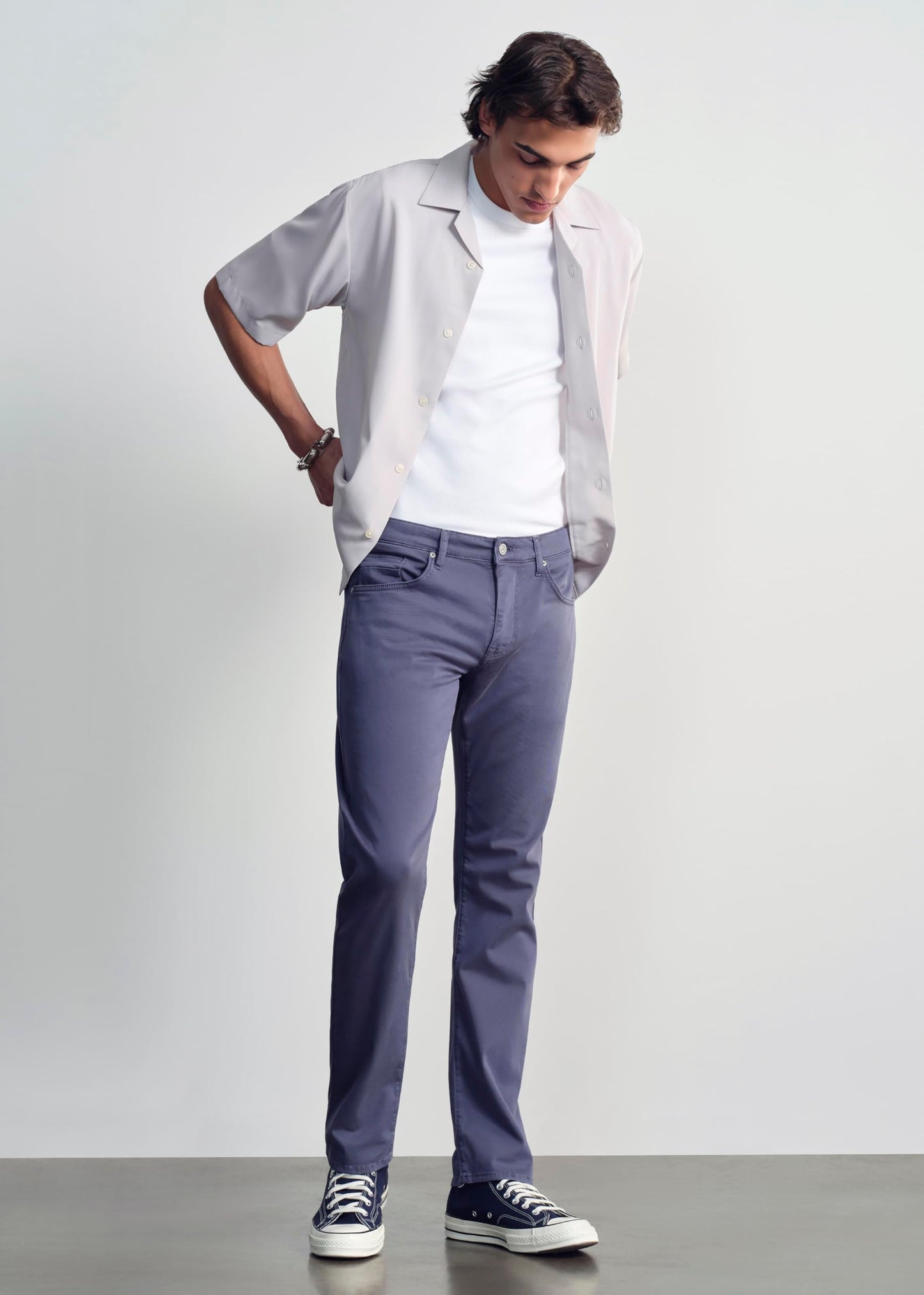 Bridge Men's Regular Rise Straight Leg Pants