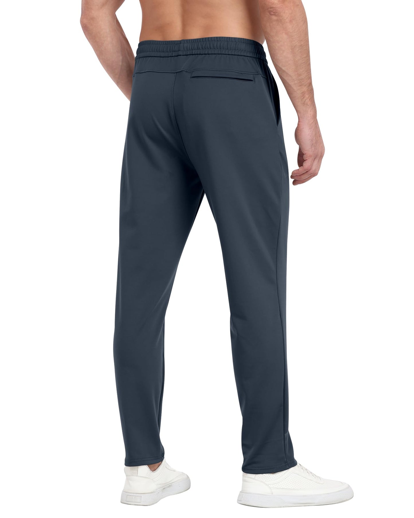 3 Pack Men's Workout Sweatpants with Pockets,Athletic Gym Tapered Joggers Pants for Men Running Pants
