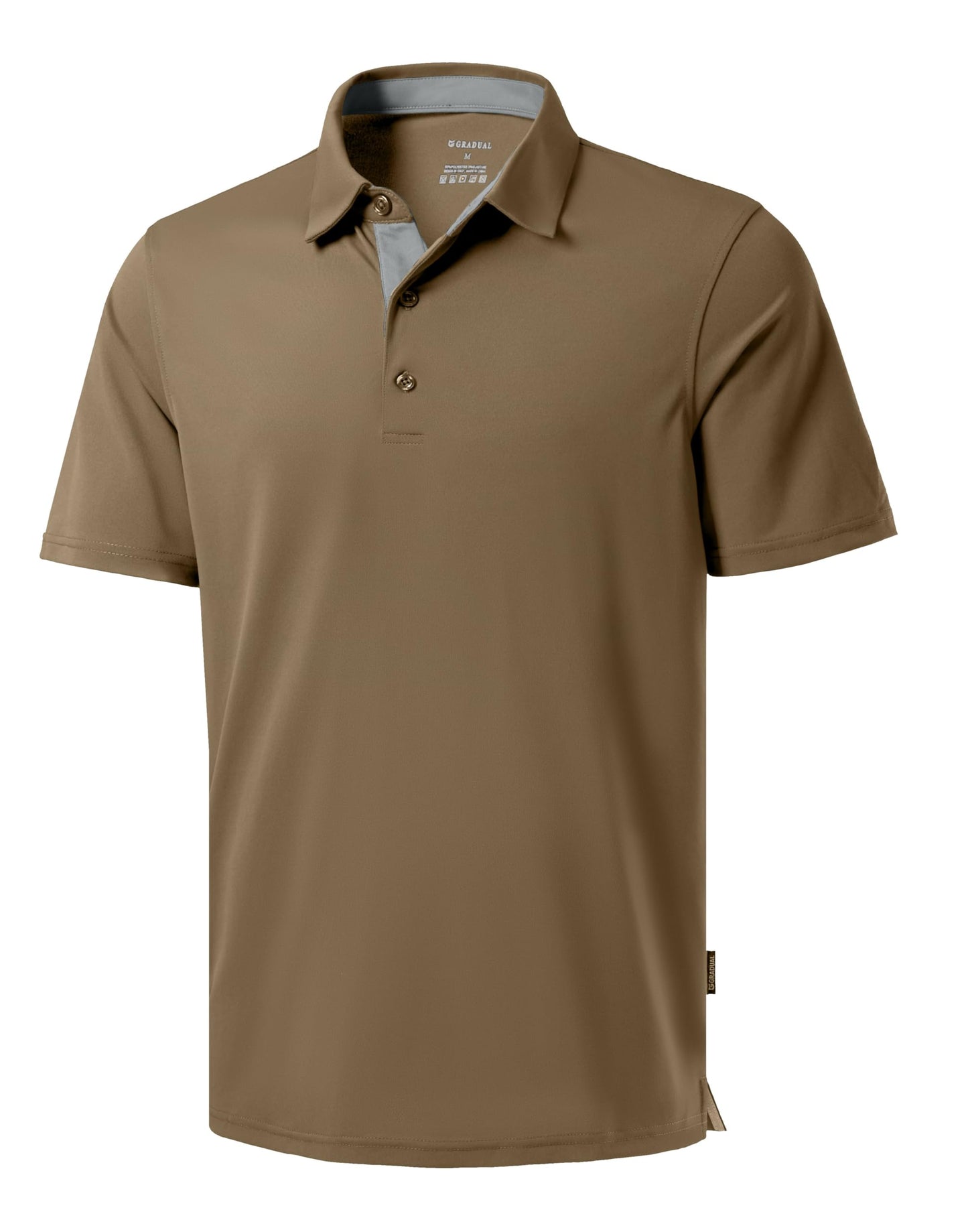 Men's Golf Shirts Dry Fit Moisture Wicking Performance Short Sleeve Collared Polo Shirts for Casual Athletic Business