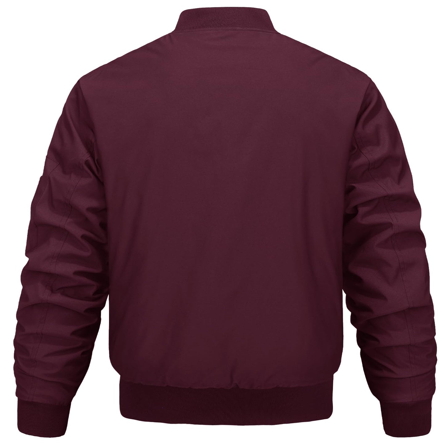 MAGNIVIT Men's Winter Bomber Jacket Windproof Warm Full Zipper Outer Wear Casual Flight Jacket Coat with Pockets