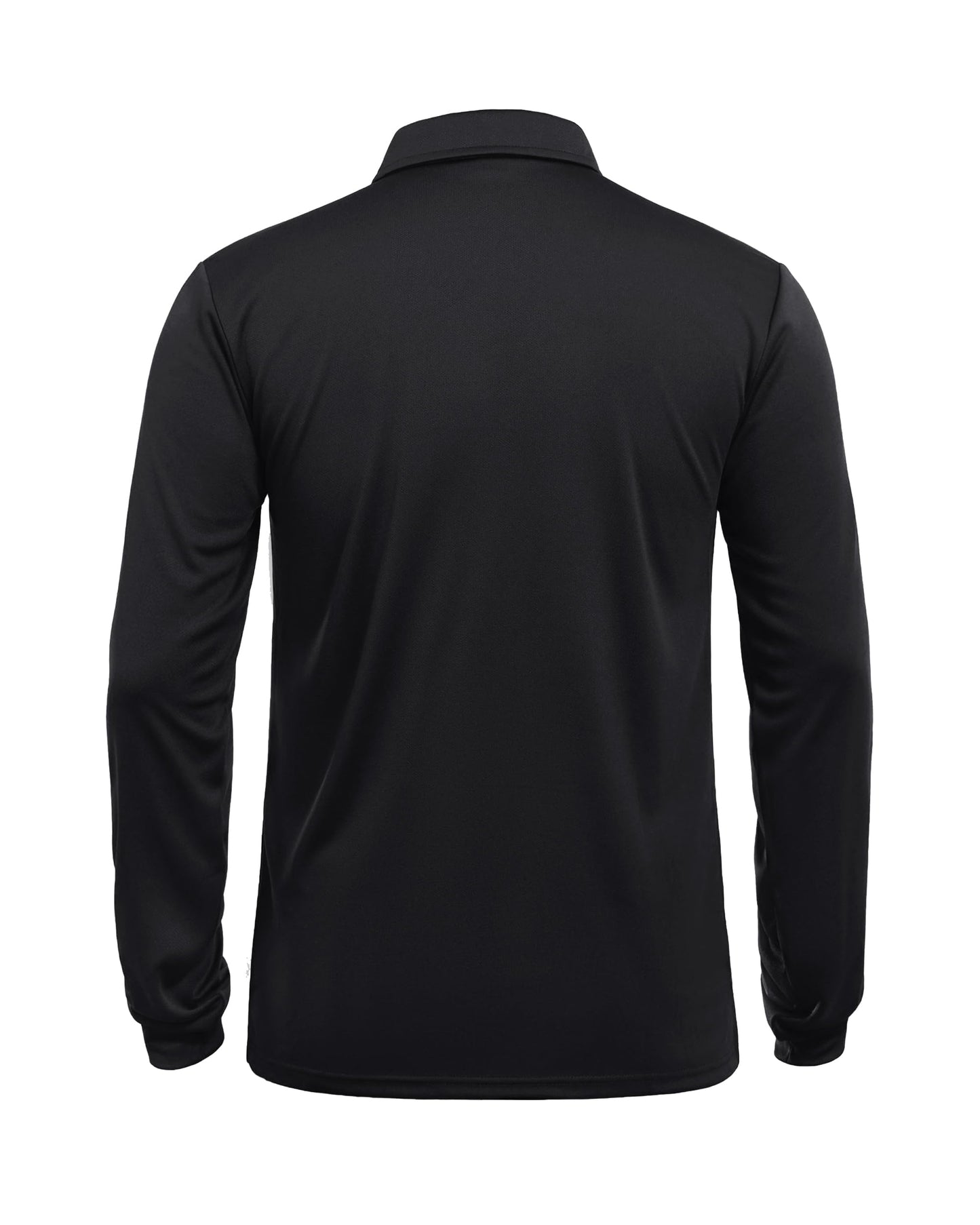 MAGNIVIT Men's Polo Shirts Long Sleeve Quick Dry Performance Shirt Military Tactical Army Combat Polo Shirts