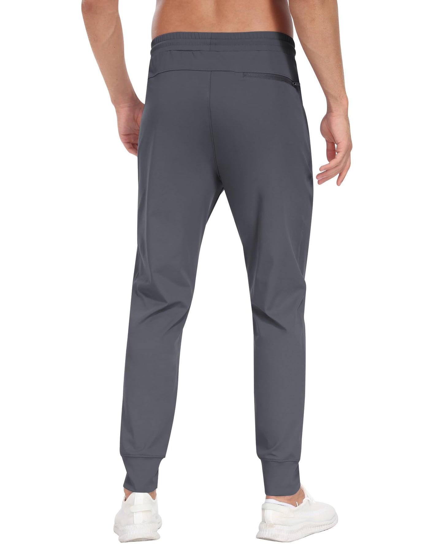 3 Pack Men's Sweatpants with Zipper Pockets,Workout Gym Traning Track Joggers Pants for Men Running Jogging Pants