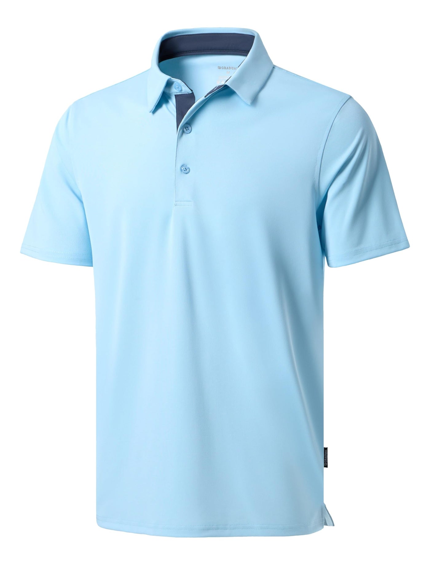 Men's Golf Shirts Dry Fit Moisture Wicking Performance Short Sleeve Collared Polo Shirts for Casual Athletic Business