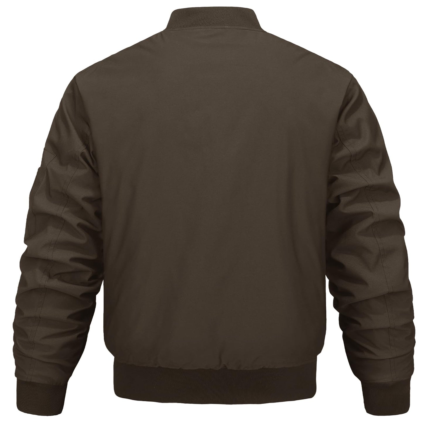 MAGNIVIT Men's Winter Bomber Jacket Windproof Warm Full Zipper Outer Wear Casual Flight Jacket Coat with Pockets