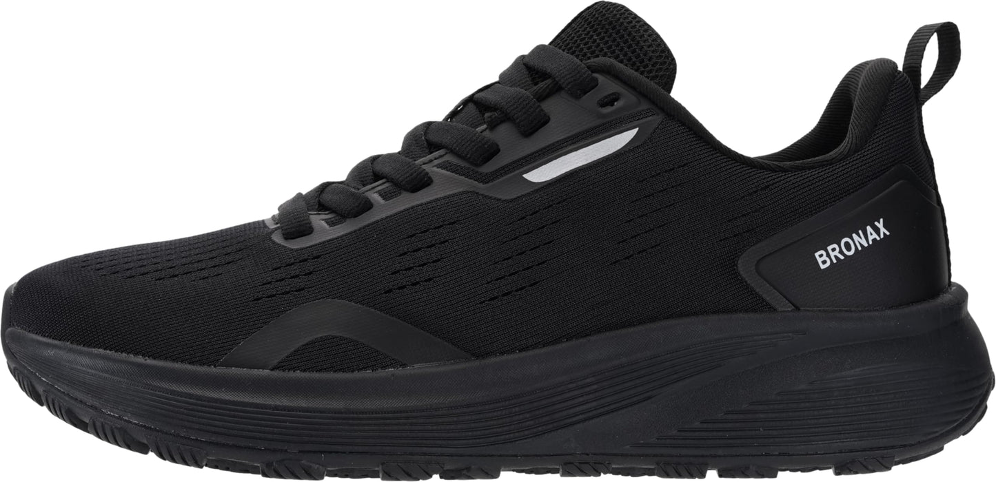 BRONAX Men's Wide Toe Box Running Shoes | Natural Foot Shape Tennis Sneakers