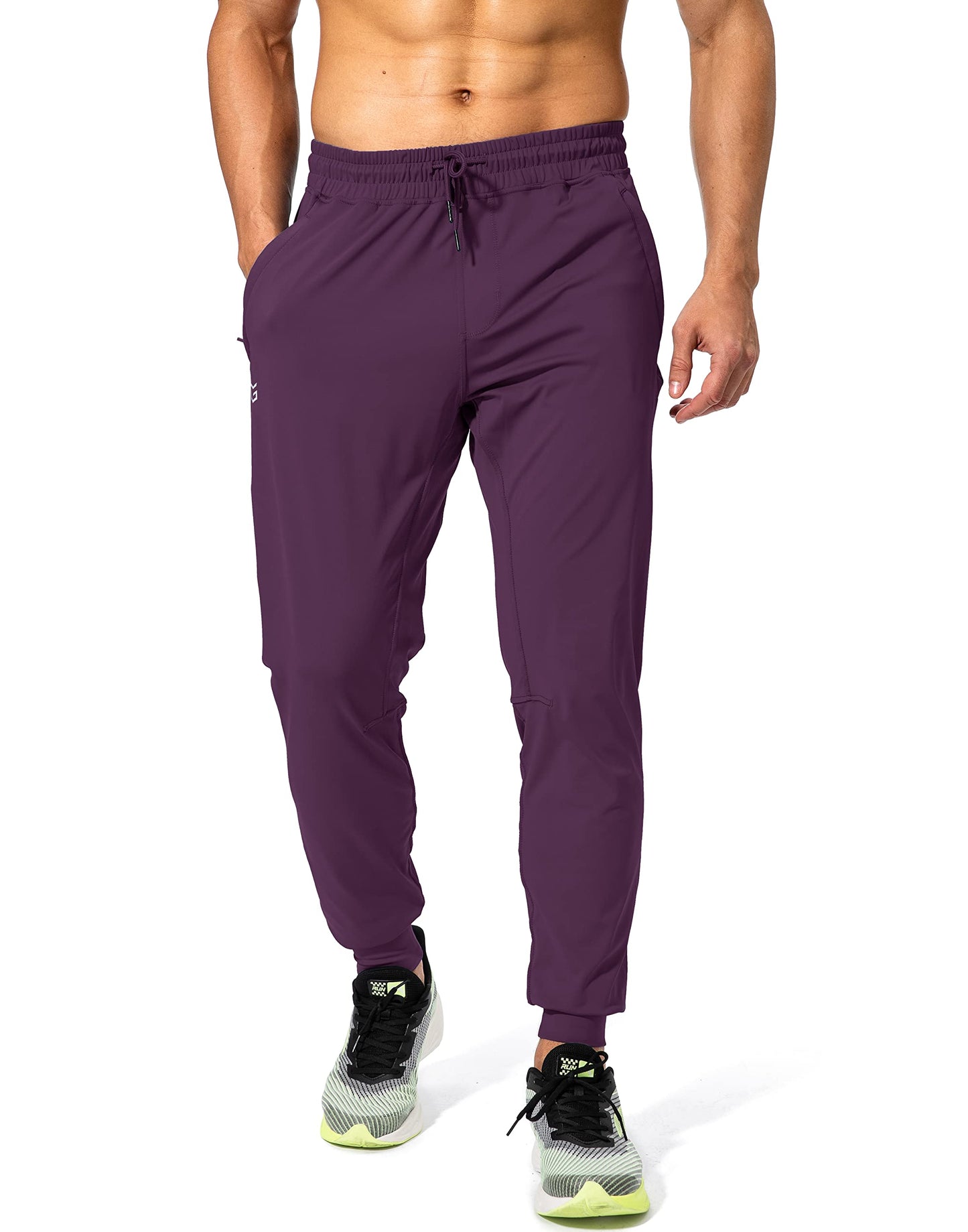 G Gradual Men's Sweatpants with Zipper Pockets Athletic Pants Traning Track Pants Joggers for Men Soccer, Running, Workout