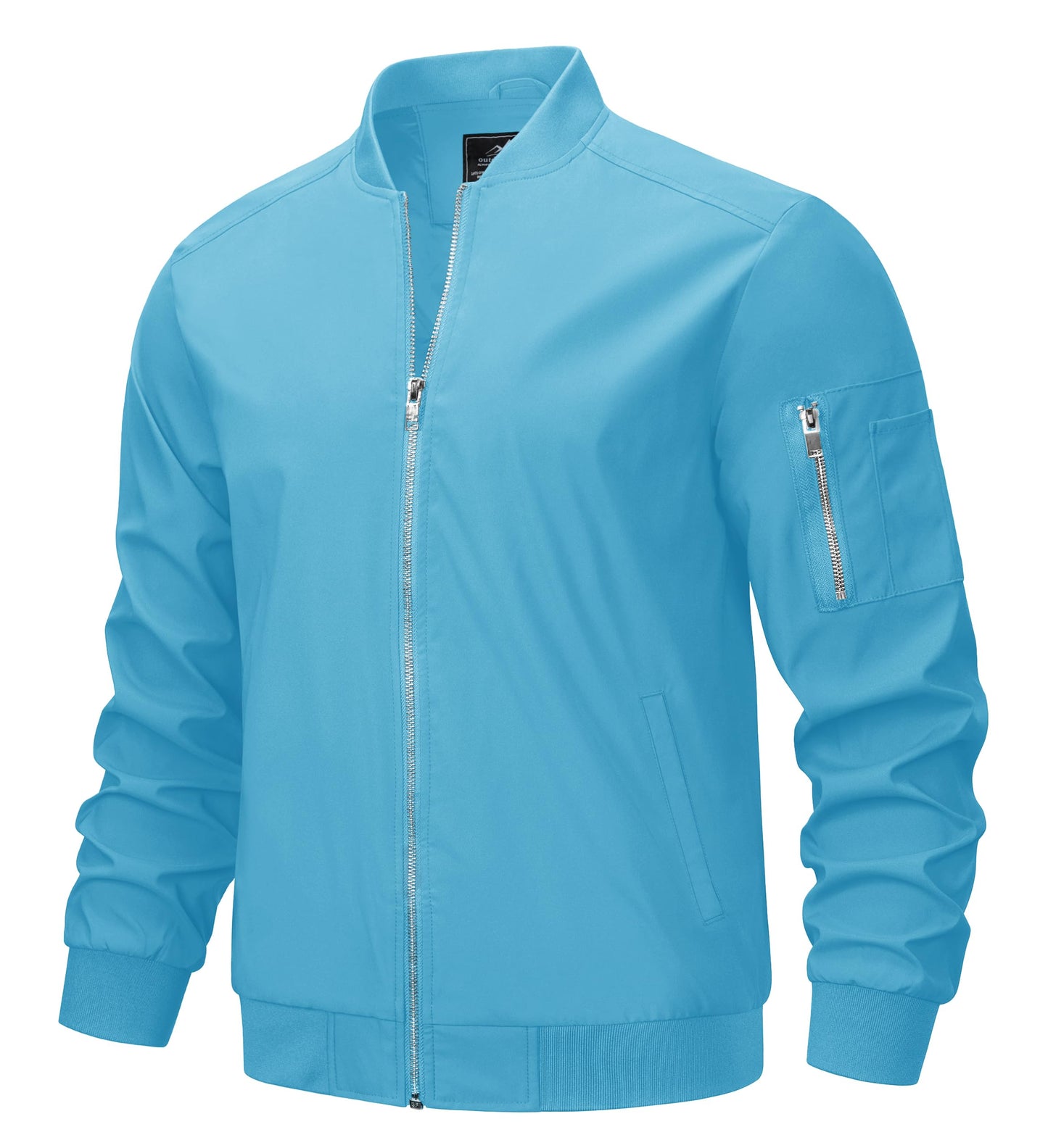 MAGNIVIT Men's Lightweight Bomber Jacket Windbreaker Casual Fall Spring Outdoor Coat